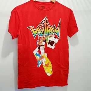 Voltron Robot Universe Defender Retro Galaxie Cool T-shirt Size small Tee‎ Shirt